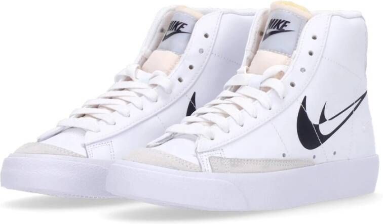 Nike Wit Zwart Hoge Top Sneakers White Dames