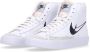 Nike Wit Zwart Hoge Top Sneakers White Dames - Thumbnail 3