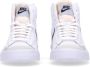 Nike Wit Zwart Hoge Top Sneakers White Dames - Thumbnail 4