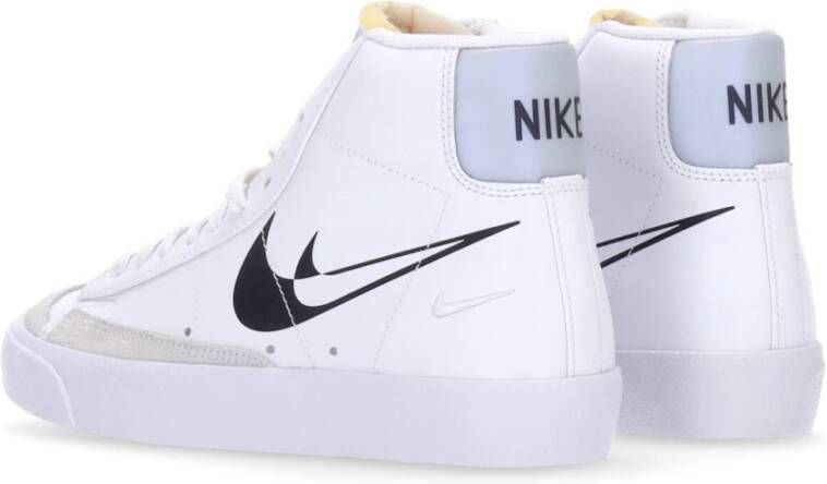 Nike Wit Zwart Hoge Top Sneakers White Dames