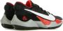 Nike Zoom Freak 2 Basketbalschoenen Zwart Wit Rood Black Heren - Thumbnail 8