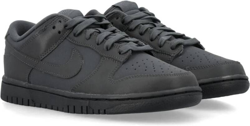 Nike Zwart Antraciet Sneakers Dunk Low Vrouw Black Dames