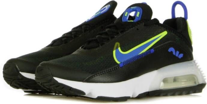 Nike Zwart Racer Blauw Volt Lage Schoenen Black Heren