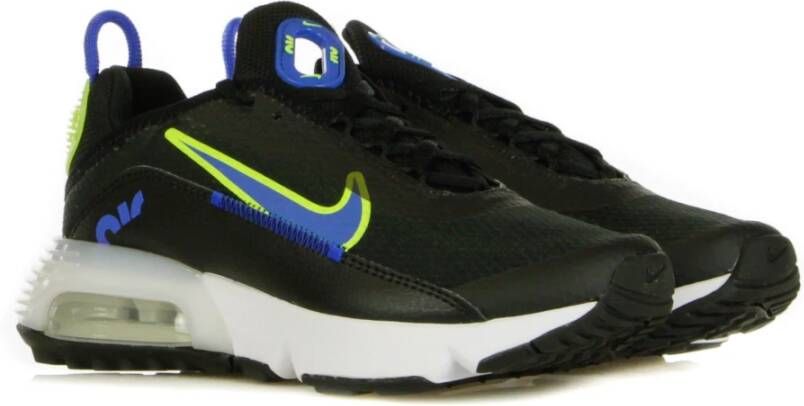 Nike Zwart Racer Blauw Volt Lage Schoenen Black Heren