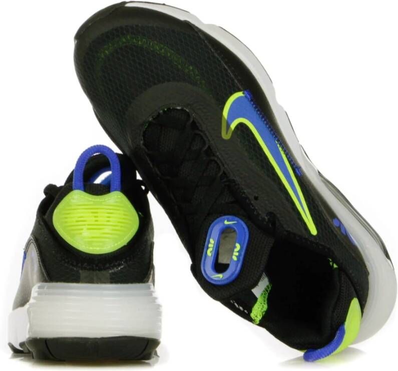 Nike Zwart Racer Blauw Volt Lage Schoenen Black Heren