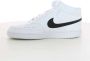 Nike Zwarte Court Vision Mid Sneakers White Heren - Thumbnail 4