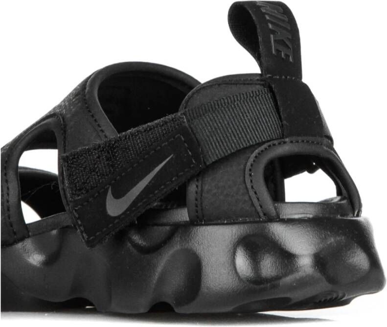 Nike Zwarte Damessandaal Stijlvol Comfortabel Black Dames