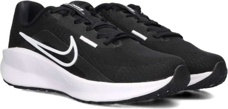 Nike Zwarte Downshifter 13 Lage Sneakers Black Dames