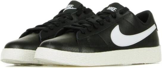 Nike Zwarte en witte jongens lage sneakers Black Heren