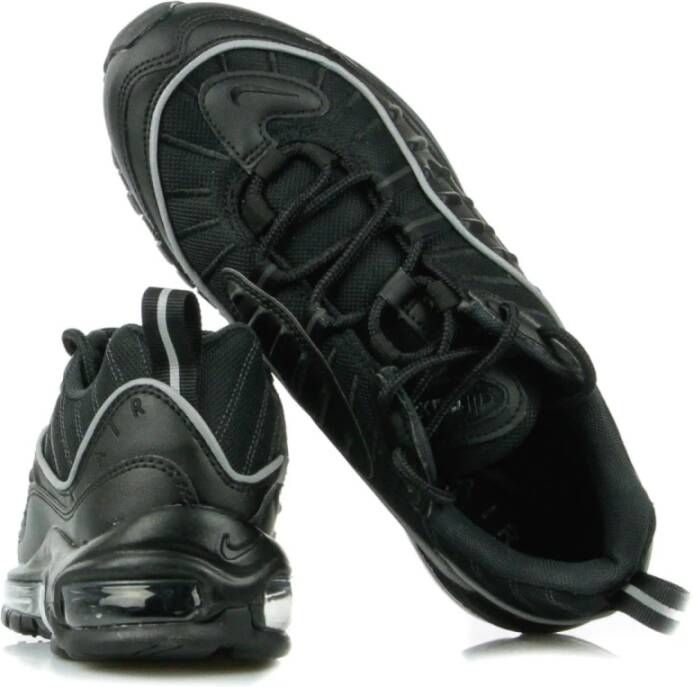 Nike Zwarte lage schoen Air Max 98 Black Dames