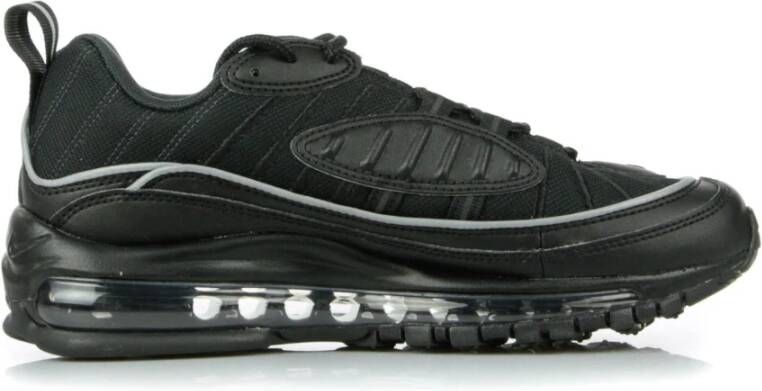 Nike Zwarte lage schoen Air Max 98 Black Dames