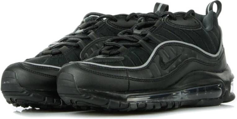 Nike Zwarte lage schoen Air Max 98 Black Dames