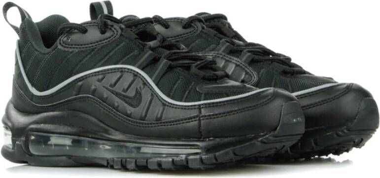 Nike Zwarte lage schoen Air Max 98 Black Dames