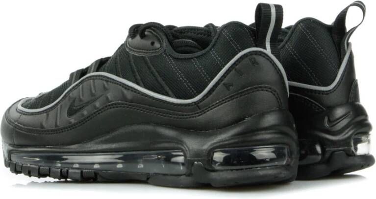 Nike Zwarte lage schoen Air Max 98 Black Dames