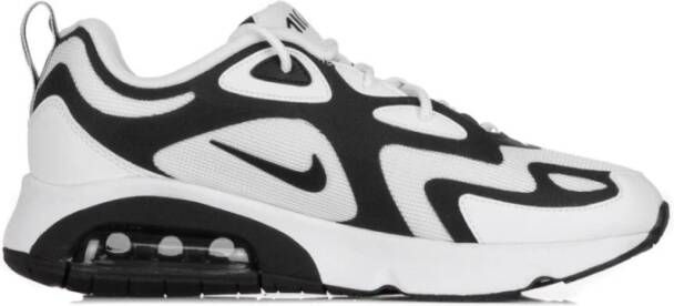 Nike Zwarte lage schoen met Air Max stijl Black Heren