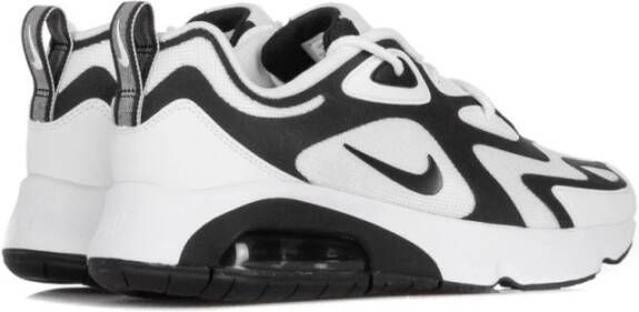 Nike Zwarte lage schoen met Air Max stijl Black Heren