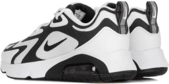 Nike Zwarte lage schoen met Air Max stijl Black Heren