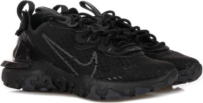 Nike Zwarte lage sneakers met Swoosh-print Black Heren