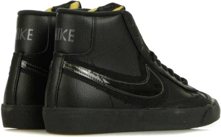 Nike Zwarte Mid-Top Damessneakers Black Heren