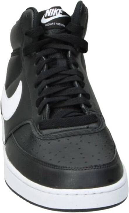 Nike Zwarte Sportieve High Top Sneakers Black Heren