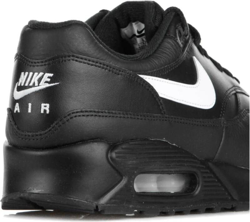 Nike Zwart Wit Air Max 90 1 Lage Schoen Black Heren