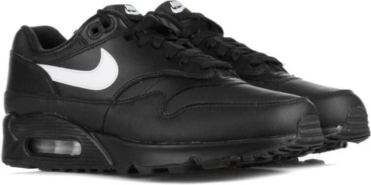 Nike Zwart Wit Air Max 90 1 Lage Schoen Black Heren