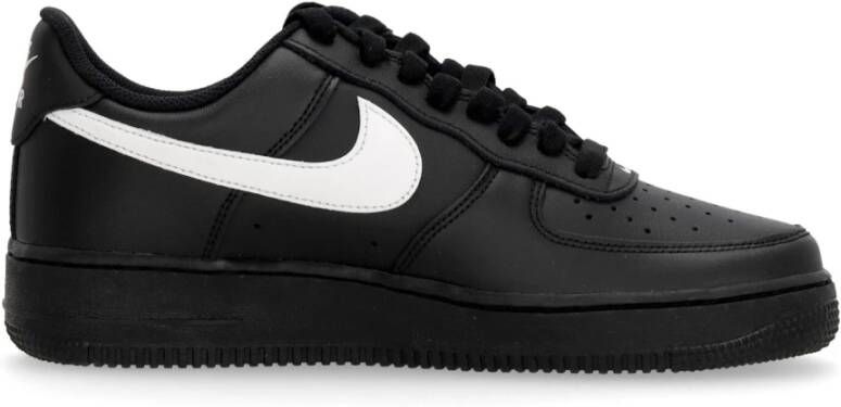 Nike Zwart Wit Lage Sneaker Air Force 1 Black Heren