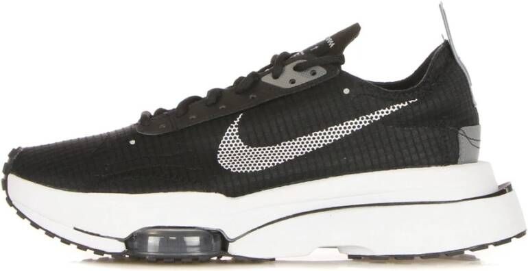 Nike Zwart Wit Lage Sneakers met Zoom Air Black Heren