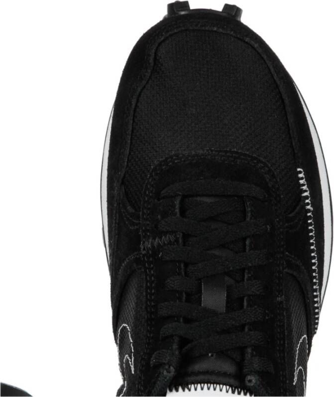 Nike Zwart Wit Lage Top Sneakers Black Heren