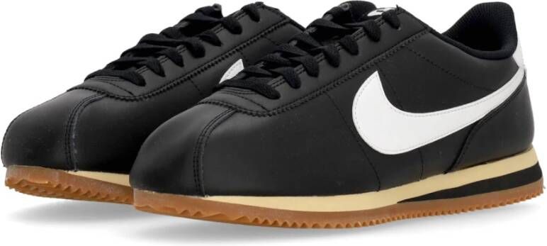 Nike Zwart Wit Gum Laag Sneakers Black Heren