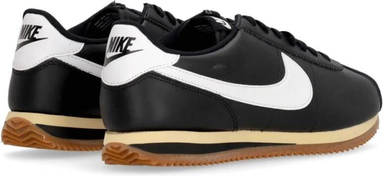 Nike Zwart Wit Gum Laag Sneakers Black Heren