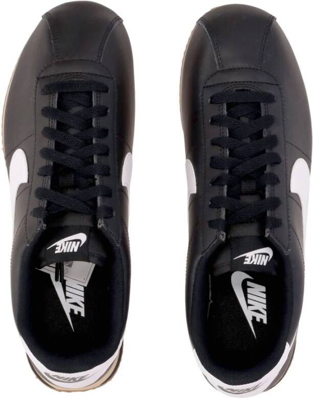 Nike Zwart Wit Gum Laag Sneakers Black Heren