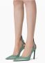 Nina Ricci Satijnen Pumps MET Strik Green Dames - Thumbnail 3