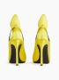 Nina Ricci Satijnen Pumps MET Strik Yellow Dames - Thumbnail 4