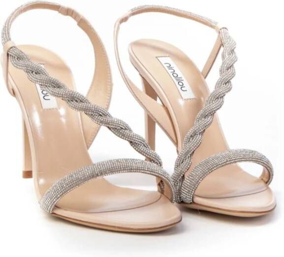 Ninalilou 321043 Stress Jewel Sandal Beige Dames