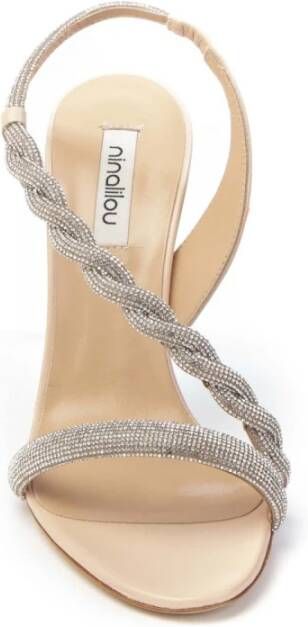 Ninalilou 321043 Stress Jewel Sandal Beige Dames