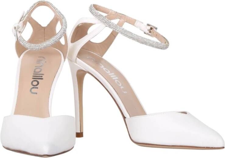 Ninalilou Avril Sandalen White Dames