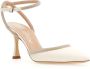 Ninalilou Ivoor Strass Slingback Hakken Beige Dames - Thumbnail 2