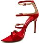 Ninalilou Rode Lakleren Stiletto Sandaal Red Dames - Thumbnail 2