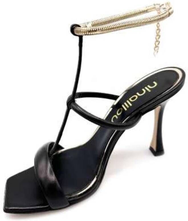 Ninalilou Sandals Zwart Dames