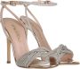 Ninalilou Spiegelsandalen voor glamoureuze stijl Beige Dames - Thumbnail 2