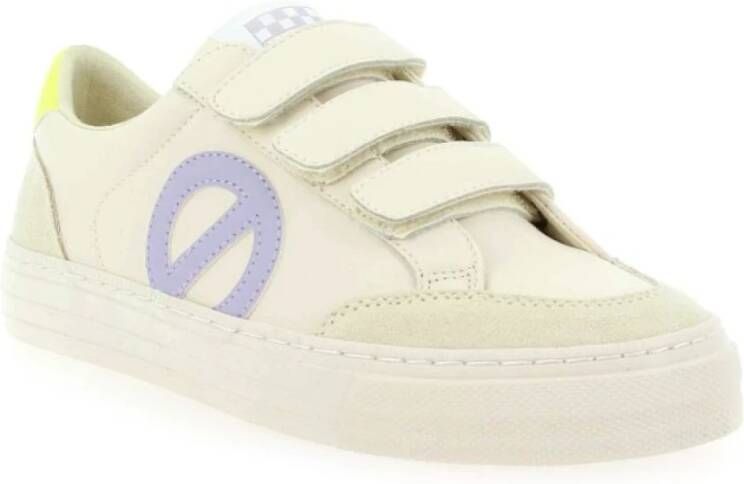 No Name Band Sneakers Eco Vriendelijk Leer White Dames