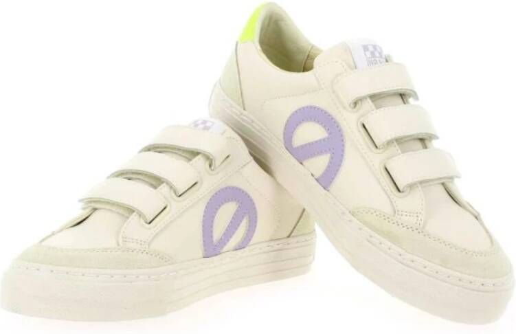 No Name Band Sneakers Eco Vriendelijk Leer White Dames