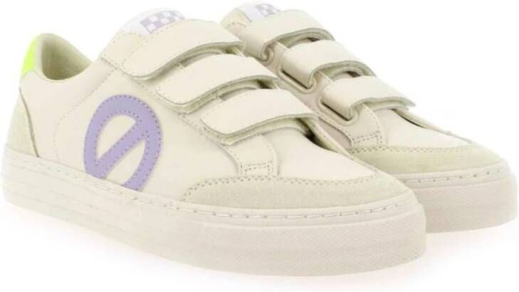 No Name Band Sneakers Eco Vriendelijk Leer White Dames