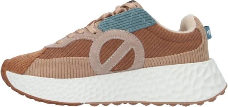 No Name Bruine Sneakers voor Mannen en Vrouwen Brown Dames