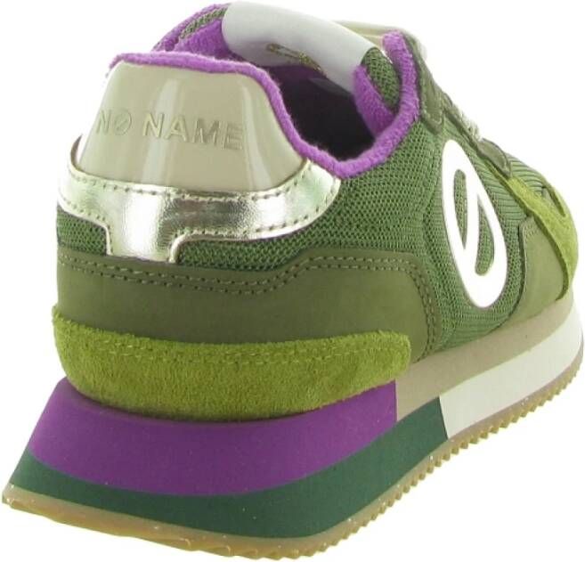 No Name Casual Jogger Schoenen Green Dames