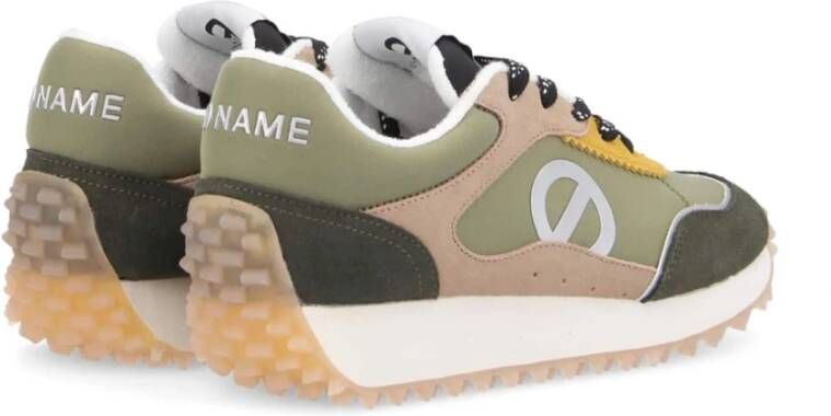 No Name Damestrainers Arcade Straps Perfos Groen Dames