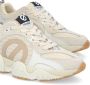 No Name Nylon Suede Mesh Oversized Sneakers Beige Heren - Thumbnail 3