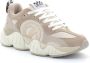 No Name Krazee Runner Sneakers Beige Dames - Thumbnail 2