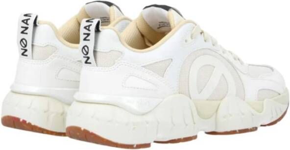 No Name Witte Sneakers Krazee Runner Multicolor White Dames